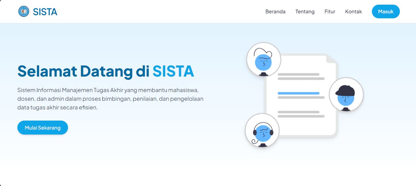 Sistem Manajemen Tugas Akhir